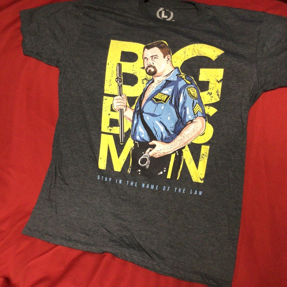 WWF Big Boss Man tshirt